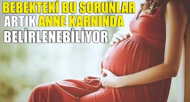 BEBEKTEKİ BU SORUNLAR ARTIK ANNE KARNINDA BELİRLENEBİLİYOR