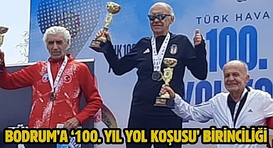 Bodrum’a ‘100. Yıl Yol Koşusu’ birinciliği 
