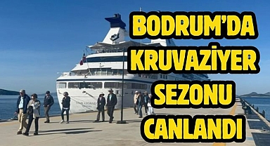 Bodrum’da Kruvaziyer Sezonu Canlandı