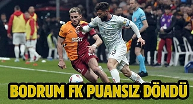 Bodrum FK Puansız Döndü