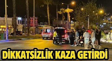 Dikkatsizlik Kaza Getirdi 
