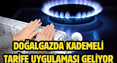 Doğalgazda Kademeli Tarife Uygulaması Geliyor
