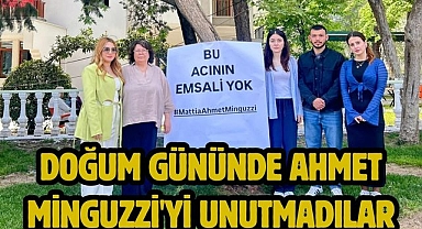 Doğum Gününde Ahmet Minguzzi'yi Unutmadılar