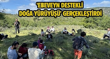 ‘Ebeveyn Destekli Doğa Yürüyüşü’ gerçekleştirdi