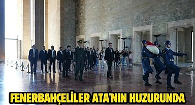 Fenerbahçeliler Ata'nın Huzurunda 