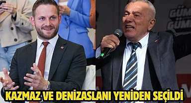 Kazmaz ve Denizaslanı Yeniden Seçildi 