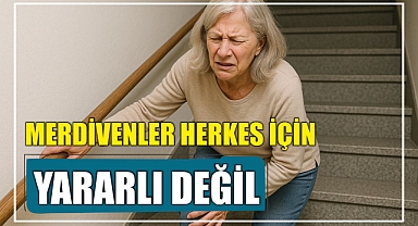 Merdivenler herkes için yararlı değil 
