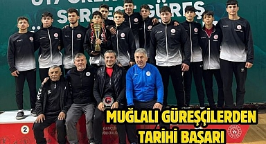 Muğlalı Güreşçilerden Tarihi Başarı