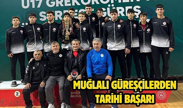 Muğlalı Güreşçilerden Tarihi Başarı