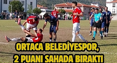 Ortaca Belediyespor, 2 puanı sahada bıraktı
