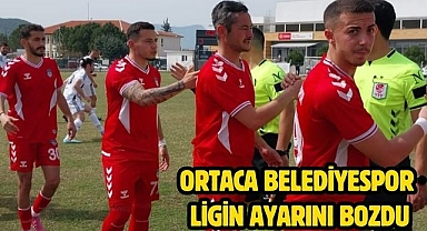 Ortaca Belediyespor Ligin Ayarını Bozdu