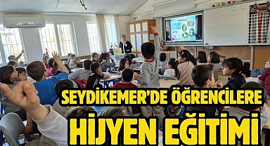 Seydikemer’de Öğrencilere Hijyen Eğitimi