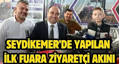 Seydikemer’de Yapılan İlk Fuara Ziyaretçi Akını