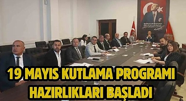 19 Mayıs kutlama programı hazırlıkları başladı