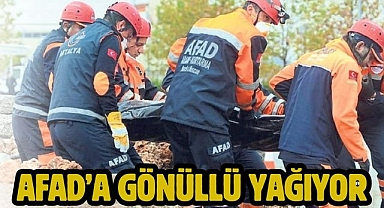 AFAD’a gönüllü yağıyor