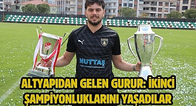 ALTYAPIDAN GELEN GURUR: İKİNCİ ŞAMPİYONLUKLARINI YAŞADILAR