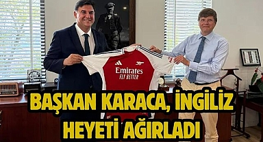 Başkan Karaca, İngiliz Heyeti Ağırladı