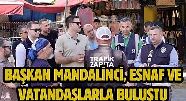 Başkan Mandalinci, Esnaf ve Vatandaşlarla Buluştu