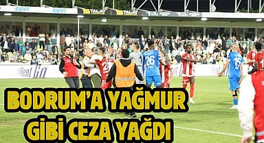 Bodrum’a Yağmur gibi ceza yağdı