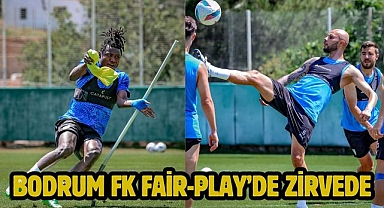 Bodrum FK Fair-Play’de Zirvede