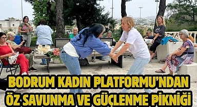 Bodrum Kadın Platformu’ndan öz savunma ve güçlenme pikniği