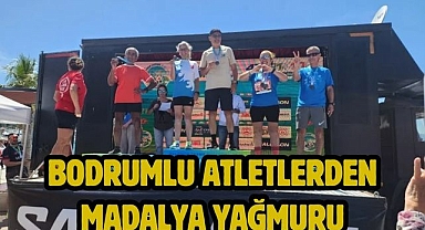 Bodrumlu atletlerden madalya yağmuru