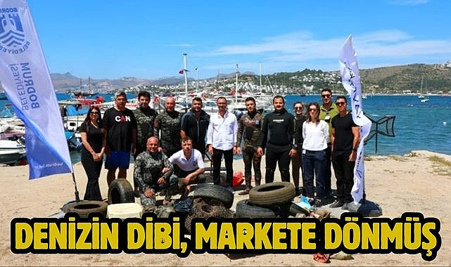 Denizin dibi, markete dönmüş