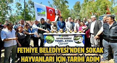 Fethiye Belediyesi’nden Sokak Hayvanları İçin Tarihi Adım