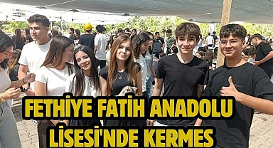 Fethiye Fatih Anadolu Lisesi'nde Kermes