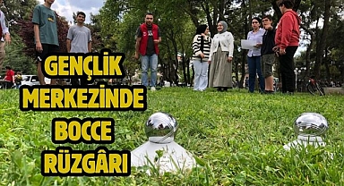 Gençlik Merkezinde Bocce Rüzgârı