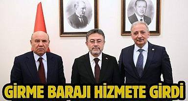 Girme Barajı Hizmete Girdi