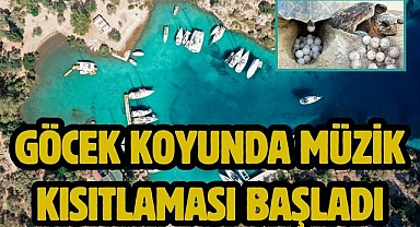 Göcek Koyunda Müzik Kısıtlaması Başladı