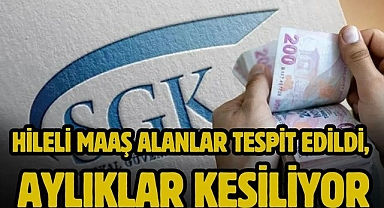 Hileli Maaş Alanlar Tespit Edildi, Aylıklar Kesiliyor