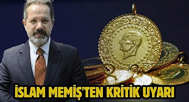 İslam Memiş'ten Kritik Uyarı