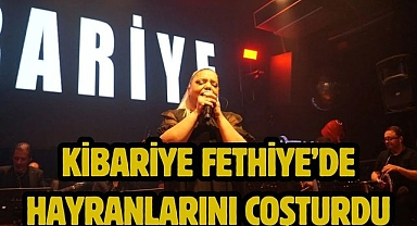 Kibariye Fethiye’de Hayranlarını Coşturdu