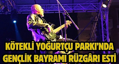 Kötekli Yoğurtçu Parkı’nda Gençlik Bayramı Rüzgârı Esti