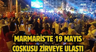 Marmaris’te 19 Mayıs Coşkusu Zirveye Ulaştı