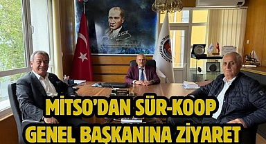 MİTSO’dan SÜR-KOOP Genel Başkanına Ziyaret