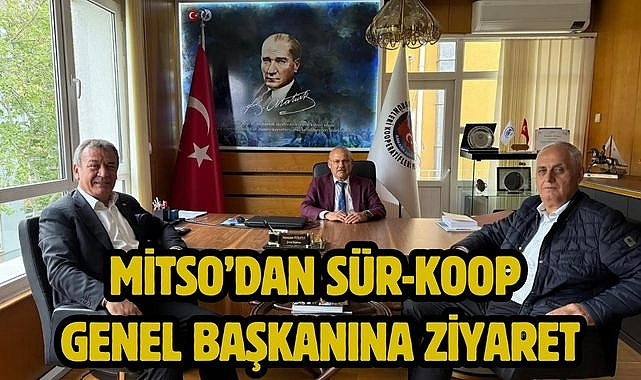 MİTSO'dan SÜR-KOOP Genel Başkanına Ziyaret