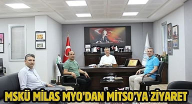 MSKÜ Milas MYO’dan MİTSO’ya Ziyaret