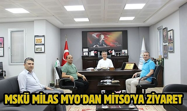 MSKÜ Milas MYO'dan MİTSO'ya Ziyaret