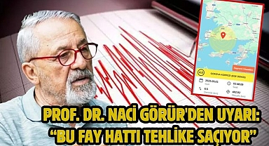 Prof. Dr. Naci Görür'den Uyarı: “Bu Fay Hattı Tehlike Saçıyor”