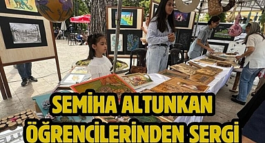 Semiha Altunkan Öğrencilerinden Sergi