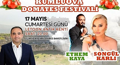 Tarihi antik kentte türkü tadında 'Domates Festivali'