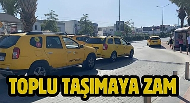 Toplu Taşımaya Zam 
