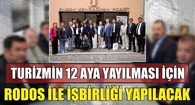 Turizmin 12 Aya Yayılması İçin Rodos İle İşbirliği Yapılacak