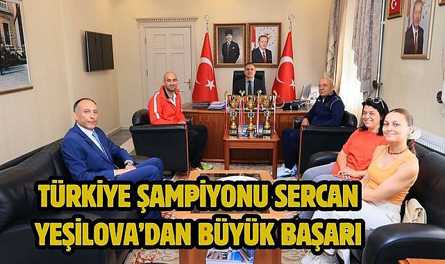 Türkiye Şampiyonu Sercan Yeşilova'dan Büyük Başarı
