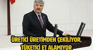 Üretici Üretimden Çekiliyor, Tüketici Et Alamıyor