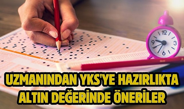 Uzmanından YKS'ye hazırlıkta altın değerinde öneriler