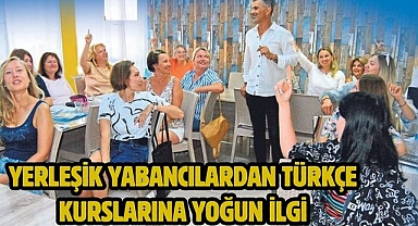 Yerleşik Yabancılardan Türkçe Kurslarına Yoğun İlgi